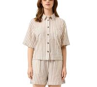 Striped Blouse Short Sleeve