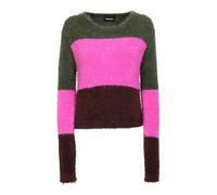 Striped Brown Knitwear Jumper - female - Dsquared2 - Round-neck Knitwear - Multicolor - M - Knitwear M
