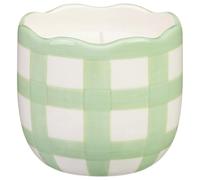 Striped Candle - Set The Mood with This Delightful Striped Candle - Its Wonderful Glow Will Provide A Calming Ambience and Help You Relax At Home (Green)
