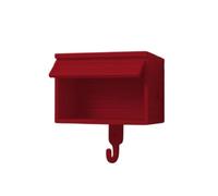 Striped Car Shed Design Safekeeping Management Box Storage Case Organisers Plastic Construction for Residential Buildings Use Plastic Keys for Daily Use