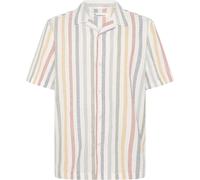 Striped Casual Shirt KnowledgeCotton Apparel Vert XL