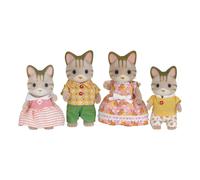 Sylvanian Families Striped Cat Family - dollhouse playset 5180