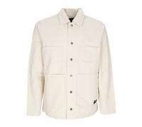 Striped Chore Coat Lightweight Jacket- male- Vans- Light Jackets- Beige- M- Jackets M