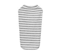 Striped Cotton Dog Hoodie, Soft Breathable Pet Sweatshirt, Basic Style Pajama Jumpsuit, Cute Casual Apparel for Chihuahua Yorkie and Cats