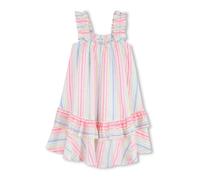 Striped Cotton Dress- female- Billieblush- Dresses- Multicolor- 3 Y- Kids 3 Y