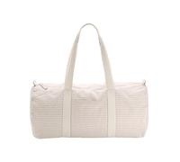Striped Cotton Duffle Bag Westford Mill Red One Size