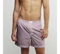 Striped Cotton Poplin Print Boxer Shorts CLAUDIO LUGLI Pink L