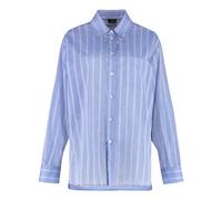 Striped Cotton Shirt - female - Etro - Shirts - Blue - S - Blouses & Shirts S