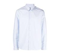 Striped Cotton Shirt Greg, male, A.P.C., Formal Shirts, Blue, L, Shirts L