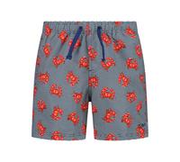 Striped Crab Print Swim Shorts Child CMP Bleu 10 ans