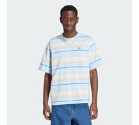 Adidas Originals Stripe Short Sleeve T-shirt Blue M Men