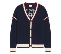 Striped-detail Buttoned Cardigan - male - GCDS - Cardigans - Blue - S - Knitwear S