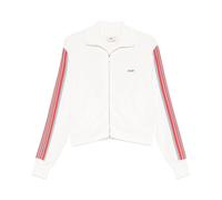 Striped-detail Zip-fastening Sweatshirt - female - Autry - Training Jackets - White - S - Sport S