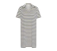Striped Dress with V-Neck - female - Part Two - Short Dresses - Multicolor - M - Dresses M