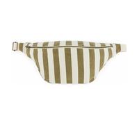 Striped fanny pack Olive one size
