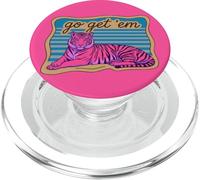 Striped Go Get Em' Tiger PopSockets PopGrip for MagSafe