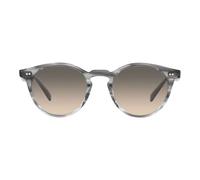 Striped Grey Sunglasses - unisex - Oliver Peoples - Sunglasses - Multicolor - 48 MM - Accessories 48 MM