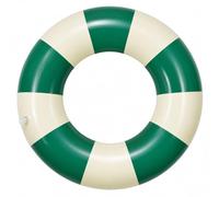 Striped Inflatable Swimming Ring, PVC Pool Float Tube For Summer Water Fun(Green,66cm)