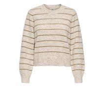 Striped Jumper Beige/Gold-Coloured