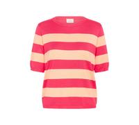 Striped knit blouse for women KAFFE Lizza Rouge 2XL