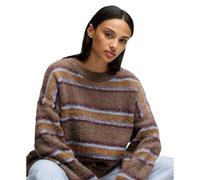 Striped Knit Jumper Women Superdry Marron S