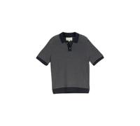 Striped Knit Polo Tom Tailor Bleu 3XL