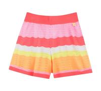 Striped Knit Shorts in Orange- female- Billieblush- Shorts- Orange- 2 Y- Kids 2 Y