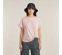 Striped Knot T-Shirt - Multi color - Women XL