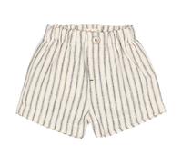 Striped Linen Shorts Ecru 6 months