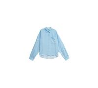 Striped long-sleeve blouse for women Salsa Jeans Bleu M