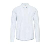 Striped Long Sleeve Shirt Casual Friday CFOrlyn Bleu M