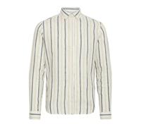 Striped long-sleeve shirt Casual Friday Dylan Beige L