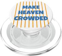 Striped Make Heaven Crowded PopSockets PopGrip for MagSafe