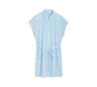 Striped Mini Shirt Dress Women Tom Tailor Denim Bleu XS