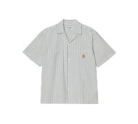 Striped Patch Pocket Camp Shirt XL