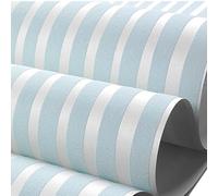 Striped Peel and Stick Wallpaper Striped Self-Adhesive Wallpaper - Simple Non-Woven Background - Modern Non-Woven Wallpaper in Simple Curve Style for Living Room and Bedroom