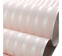 Striped Peel Stick Wallpaper - Simple Curve Pattern Wallpaper, Non Woven Material Sheet | Removable Stripe Wall Covering with Minimalist Texture, Decorating Bedroom Walls for Living Room Interiors