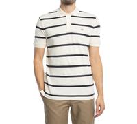 GANT Men's Striped Polo Shirt, Cream, 3XL