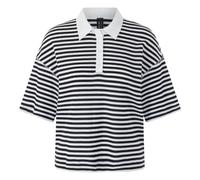 Striped Polo Shirt - female - Marc Cain - Polo Shirts - Multicolor - M - Tops M