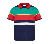 Striped Polo Shirt - male - Versace - Polo Shirts - Multicolor - M - Tops M