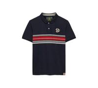 Striped polo shirt Superdry Vintage Bleu L