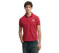 Striped polo shirt Superdry Vintage Rouge L