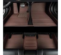 Striped Pu Leather Customized Car Floor Mat For Land-Rover For Range-Rover For Evoque 2 Doors 12-15 Interior Accessories vehicle(Coffee 5,Style 5)