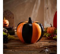 Striped Pumpkin Decoration