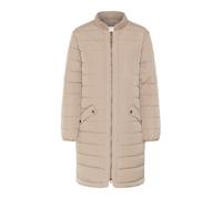 Striped Quilt Jacket Silver Mink - female - Cream - Parkas - Beige - S - Coats S