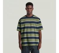 Striped Relaxed T-Shirt - Multi color - Men XXL