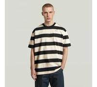Striped Relaxed T-Shirt - Multi color - Men XXL
