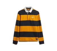 Superdry Vintage Athletic Stripe Rugby Long Sleeve T-shirt Yellow,Blue M Men