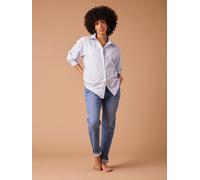 Striped Shirt in Organic Cotton, Maternity & Nursing Special, ENVIE DE FRAISE white
