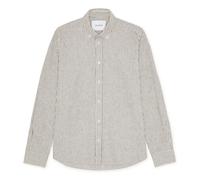 Striped shirt Konrad Linen Light brown S